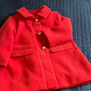 Classic Red Kids Coat